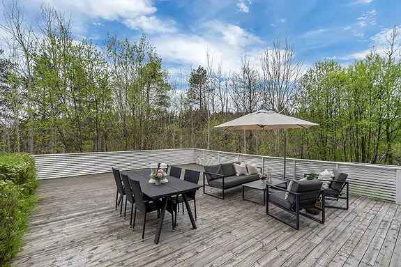 Romslig Tomannsbolig Hellemyr - Stor Terrasse Garasje