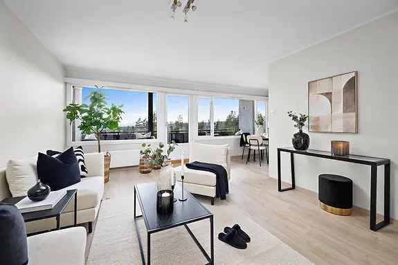 Moderne 3-roms leilighet ved Ringerike Sykehus