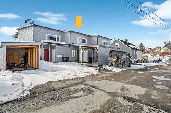 Rekkehus 2018 - Hybel Carport Balkonger