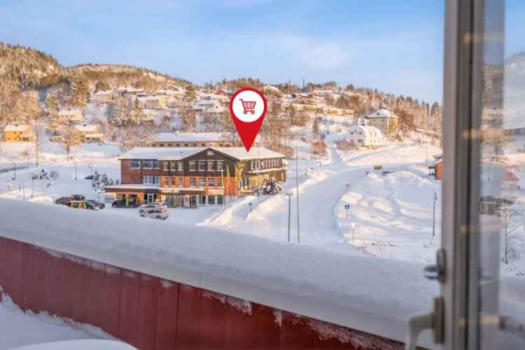 Selveierleilighet med veranda og sjøutsikt
