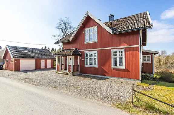 Eidsberg - Koselig bolig med garasje nar stasjon