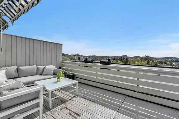 3-roms terrasseleilighet Hånes