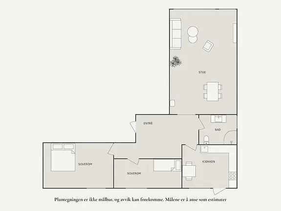 Storetveit 3-roms Selveier - Flott Utsikt og Hage