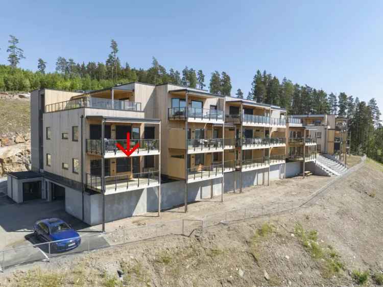 Mysen 3-roms leilighet - Flott utsikt og garasje