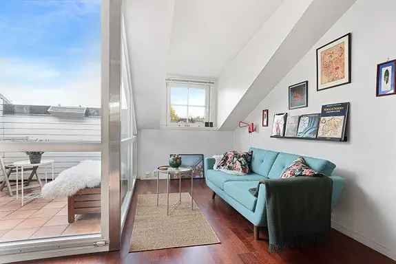 Grünerløkka leilighet - 3 roms loftsleilighet - Takterrasse