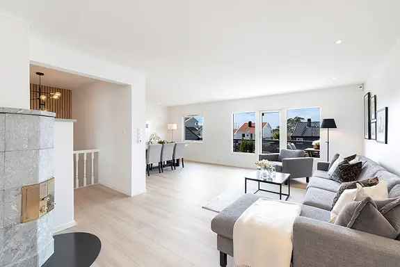 Attractiv bolig Søm - 2 etasjer, garasje, barnevennlig