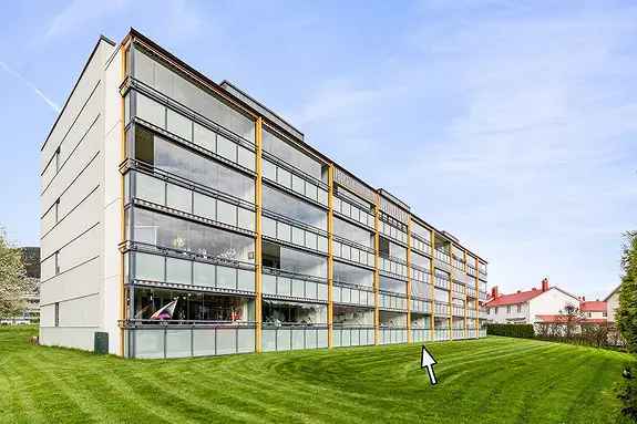 2-roms Andelsleilighet Åssiden - Innglasset Veranda - Bad 2025