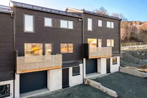 Nytt Rekkehus Garasje 3 Soverom Barnevennlig