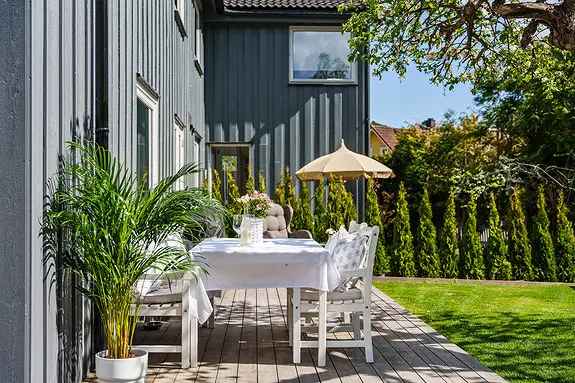 Innholdsrik tomannsbolig Bygdøy - Hage Terrasser Parkering 3 Sov