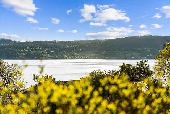 Solhaug Hvitsten - Eiendom med fjordutsikt og stort potensial