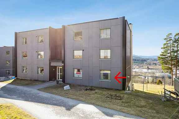 3-roms leilighet Bogeråsen - Trinnfri adkomst og flott utsikt