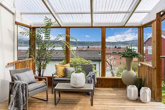 Rekkehus med Fjordutsikt 3 Soverom Barnevennlig