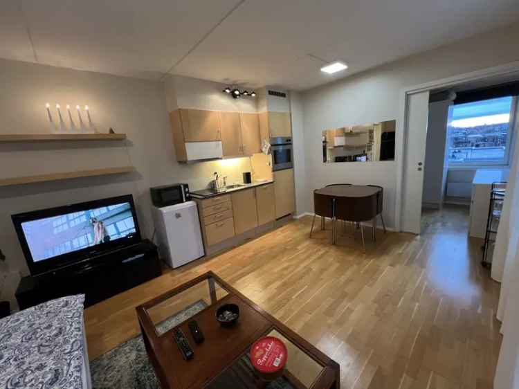 Leilighet til leie Solsiden Trondheim - 2 rom, møblert