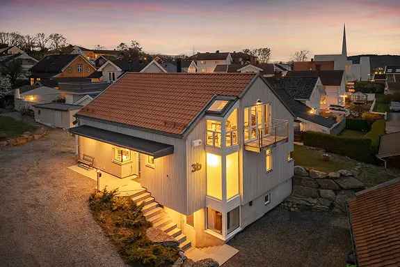 Arkitekttegnet Enebolig i Porsgrunn Sentrum