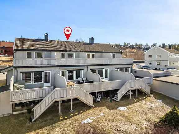 Rekkehus Kongsberg - Sentralt og Solrikt