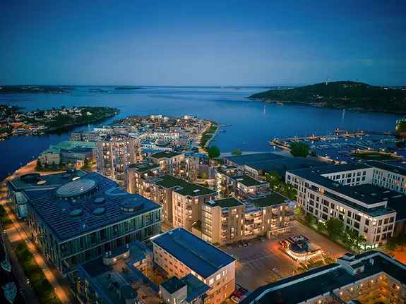 TANGEN TORV 2-roms Selveierleilighet Balkong Sommer 2025