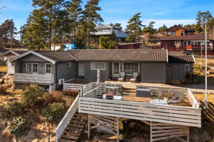 Skjærgårdsdrømmen ved Ødegårdskilen Fritidseiendom med Båtplasser