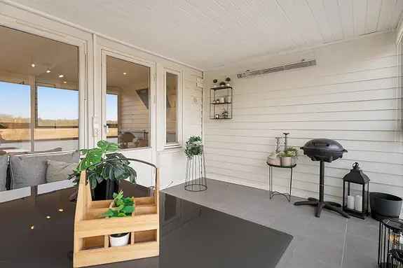 Lekker leilighet Nærsrød Gimle - 2 soverom - Garasje