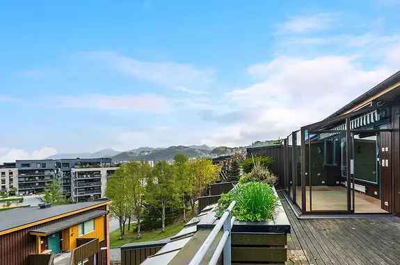 Stor Selveierleilighet Sandnes 91m2 2 Soverom Flott Utsikt Parkering