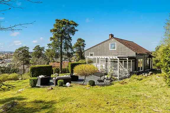 Arkitekttegnet Enebolig Kurland - Flott Utsikt og Hage
