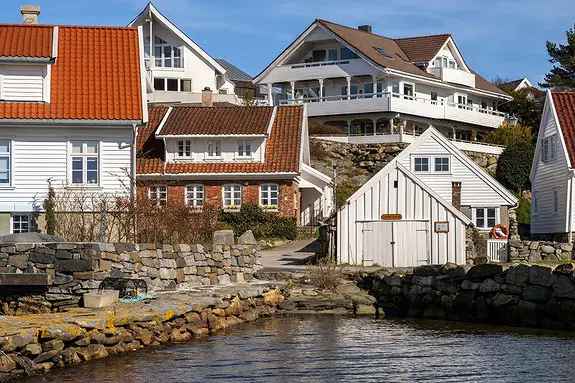 Tananger havn Enebolig - Sjøutsikt - Garasje