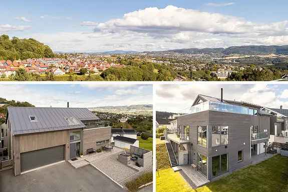 Moderne leilighet 2 soverom byutsikt Trondheim