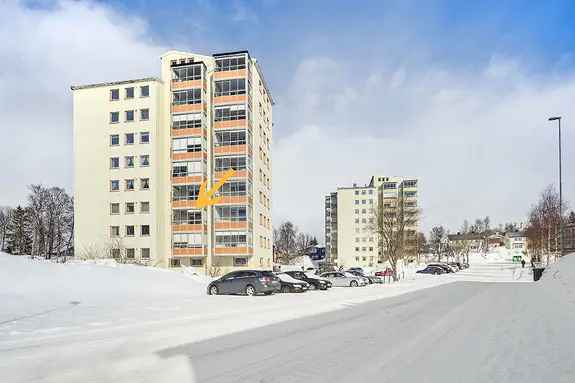 2-roms Leilighet Myrengvegen - Innglasset Balkong