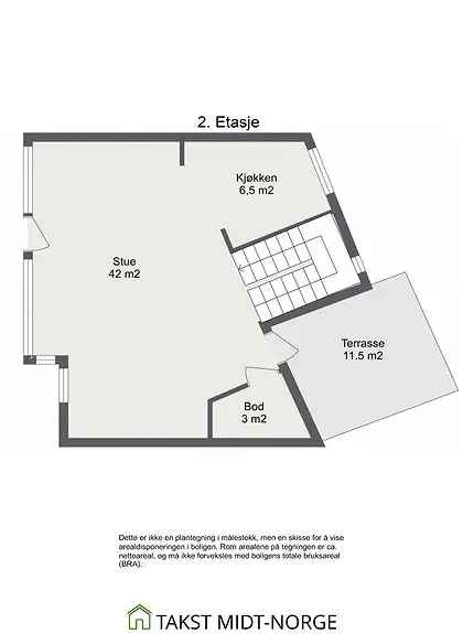 Moderne Rekkehus Tiller - 3 Soverom - Carport - Barnevennlig