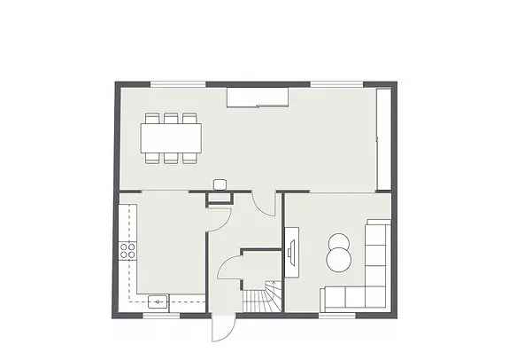 Oppusset Familiebolig p
Sellebakk - 3 Soverom, Dobbelgarasje