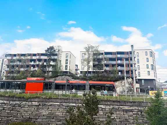Helt ny 3-roms på Kokstad stasjon - Vestvendt terrasse (innflyttingsklar i juni 2025)