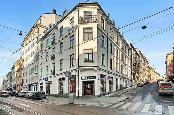 Sentral 1-roms leilighet Majorstuen