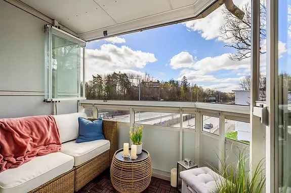 Toppleilighet Ullern Smestad Solrik Balkong