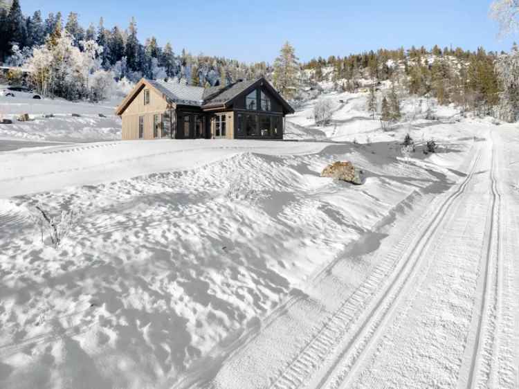 Blefjell Hytte Nyoppfort 2024 Flott Utsikt Solforhold Ski Og Bade