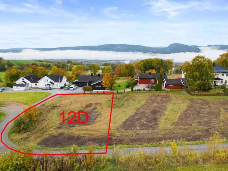 Eneboligtomt Tranby - Landlig Idyll med Fantastisk Utsikt