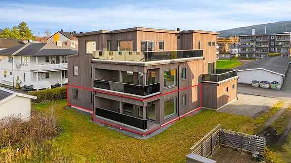 Nydelig 3-roms leilighet 100 kvm 2021-2022 Garasjeplass Terrasse