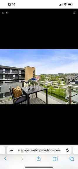Leilighet sentralt i Trondheim - sommerleie