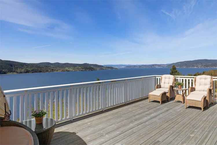 Hytte med fjordutsikt Selvigskogen 39