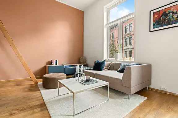 Lys 1-roms leilighet med hems sentralt i Oslo