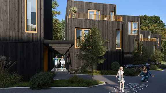 Nye familieboliger i Ås - Nær stasjon og natur