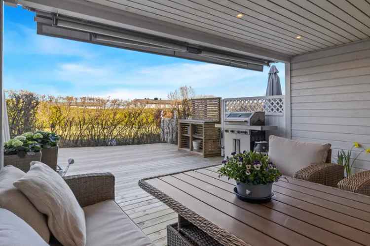 Rekkehus Jeløya - nytt bad, moderne overflater, sjønært
