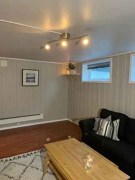 Hybel 40m2 Ski - Lys og Trivelig Kjellerleilighet