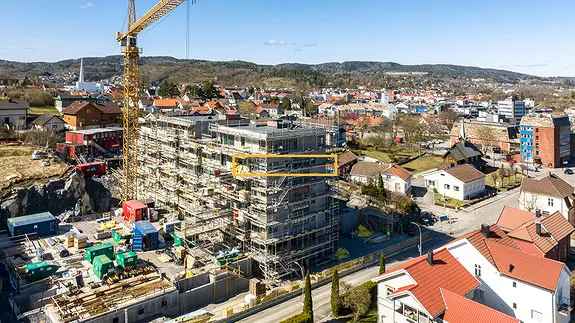 Luftig Leilighet Porsgrunn Sentrum - 2 Balkonger - 2 Soverom