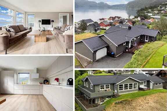 Enebolig Saudasjoen Panoramautsikt 4 Soverom 2 Bad Garasje