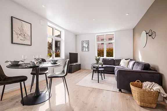 Moderne Leilighet Bergen Sentrum - Utsikt - Lav Felleskost