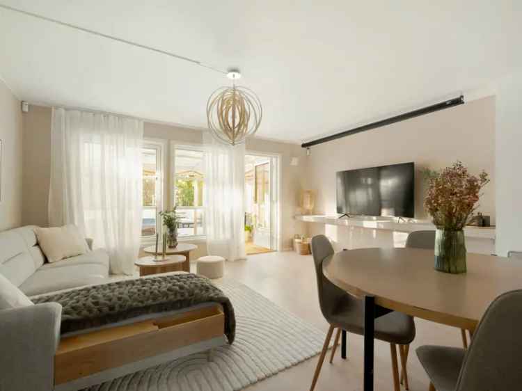 Enderekkehus Mortensrud 3 plan Terrasse Vinterhage Garasje