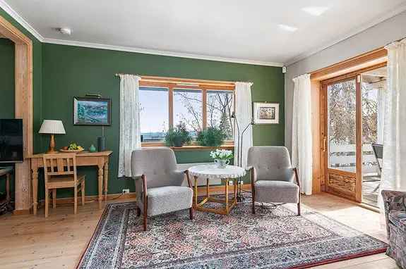 Enebolig Gjøvik - Fantastisk Utsikt - Langsiktig Leie