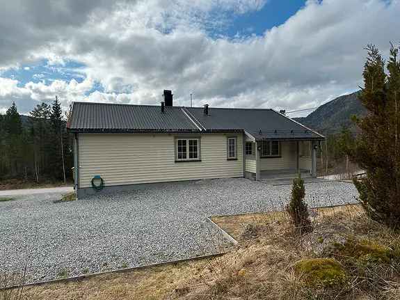 Enebolig i Fjellgardsvegen - Oppgradert med fiber, varmepumpe og mer