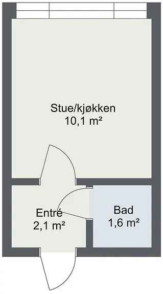 Andelsleilighet for førstegangskjøpere - Parkering og Vaktmester
