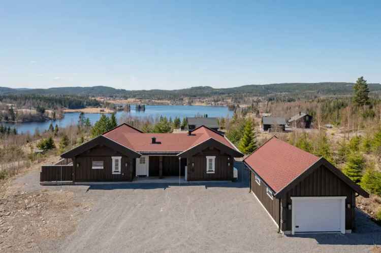 Fritidsbolig Stæringsåsen - Ny Hytte med Garasje og Solpanel