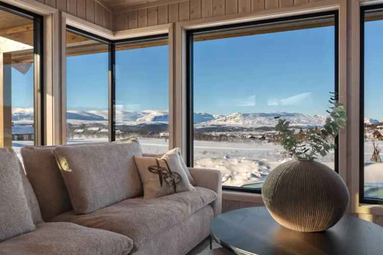 Ny hytte Ulset - Stilfullt fjellliv med fantastisk utsikt